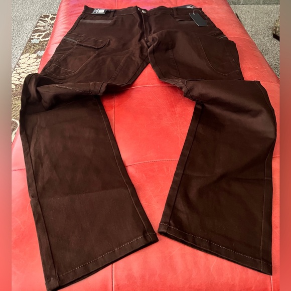 Men's X-RAY Jeans Brown Cargo Pants size 38x34 - Picture 1 of 9